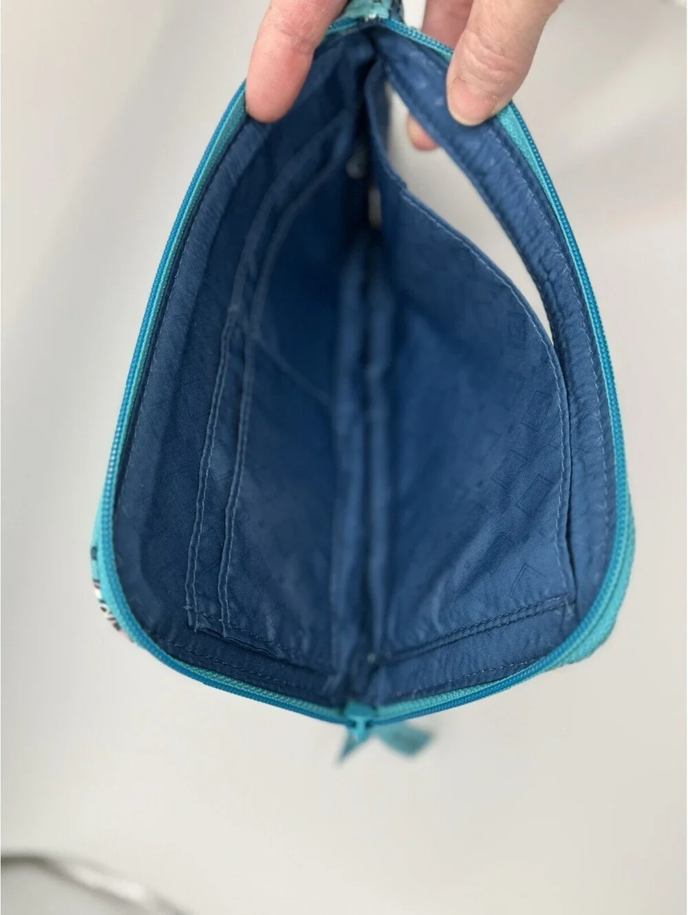 Vera Bradley RFID Tech Wristlet Clear Touch Screen Back ~ Peacock Garden